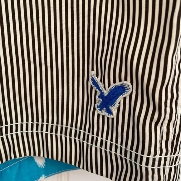 New Men's American Eagle Swim Shorts Size 26 - Picture 5 of 9